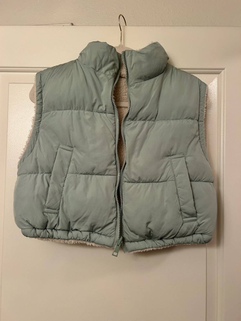 Altar’d State Cropped Puffer Vest